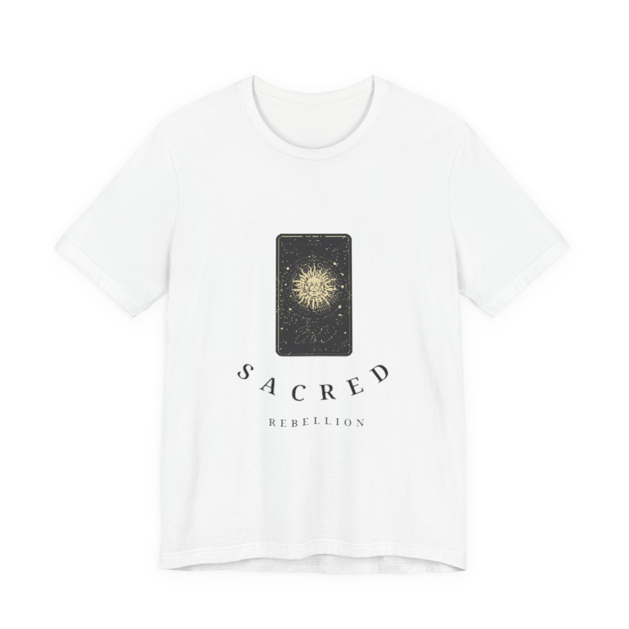 Sacred Rebellion Short Sleeve Tee | Spiritual Apparel |  Unisex T-Shirt