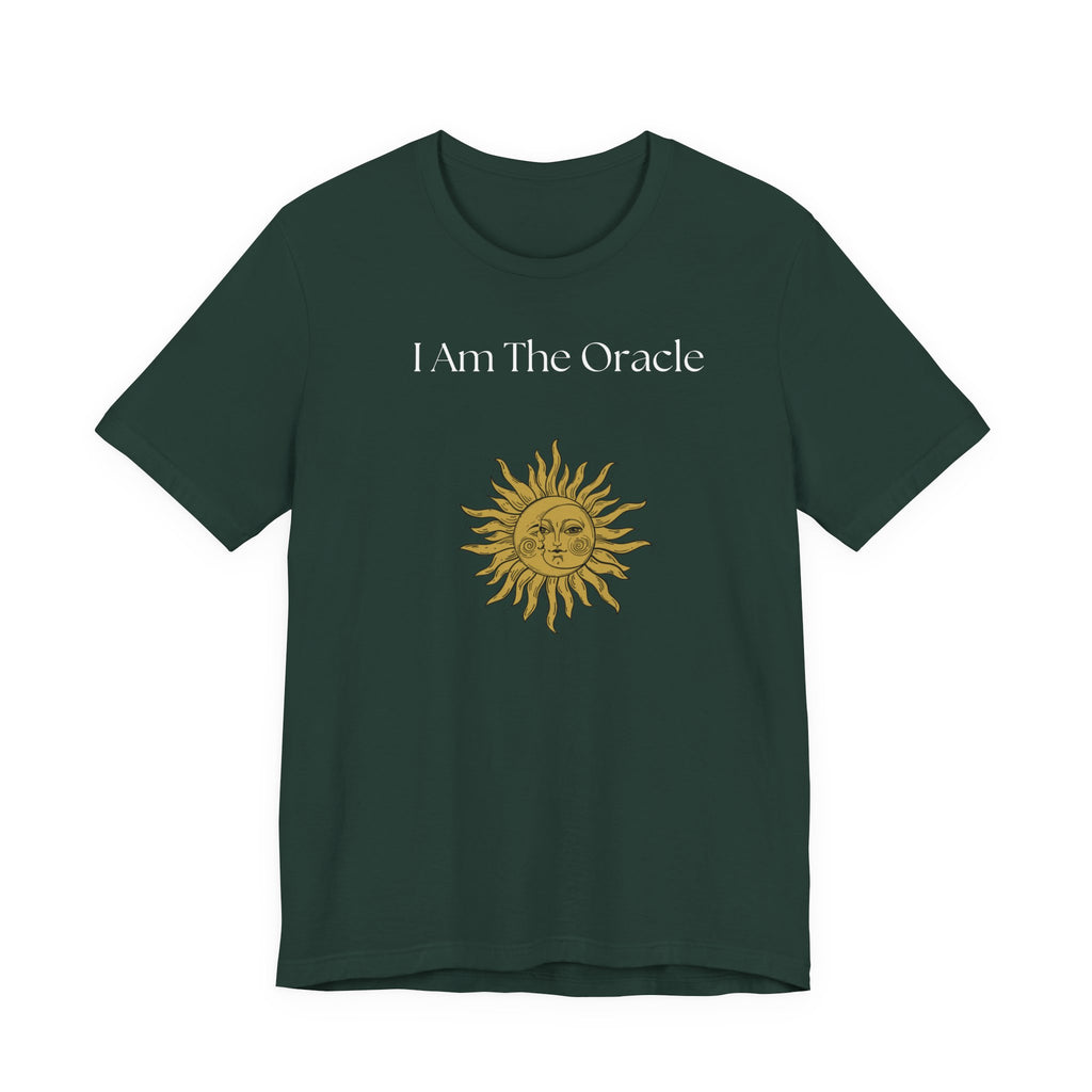 I Am The Oracle Sun Moon Graphic Tee