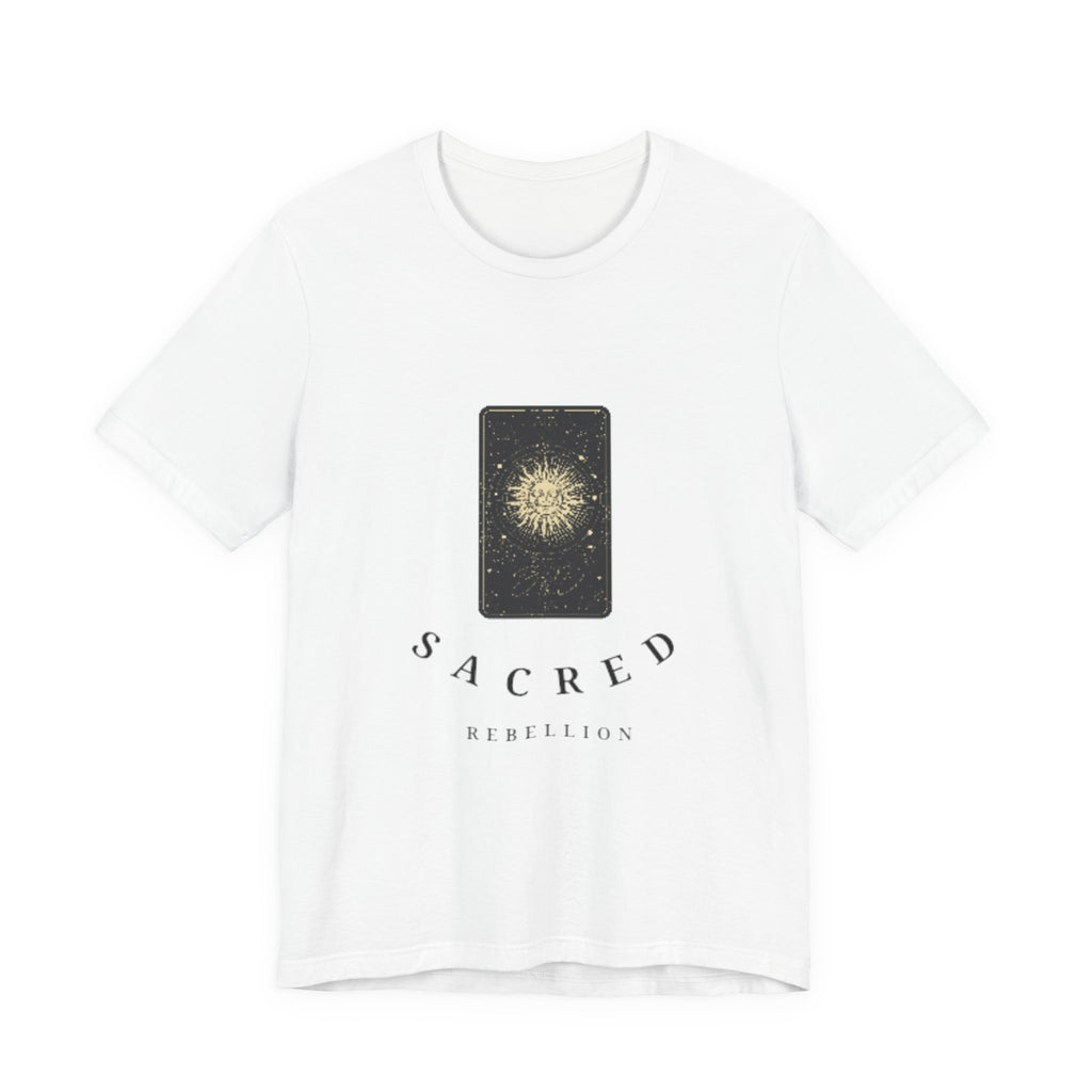 Sacred Rebellion Short Sleeve Tee | Spiritual Apparel |  Unisex T-Shirt