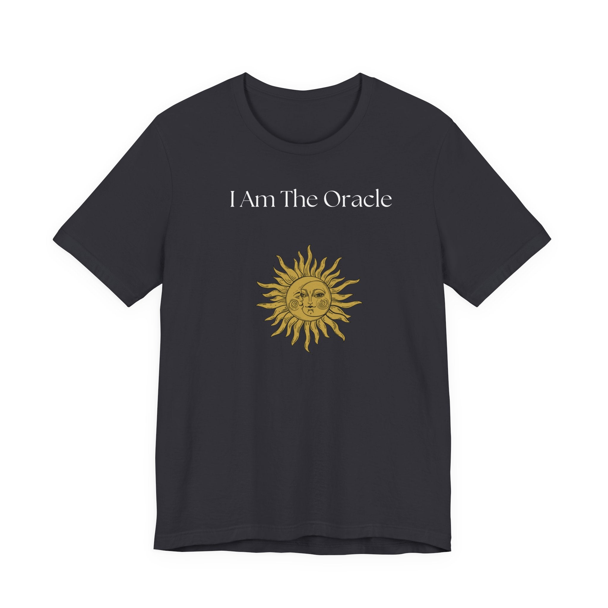 I Am The Oracle Sun Moon Graphic Tee