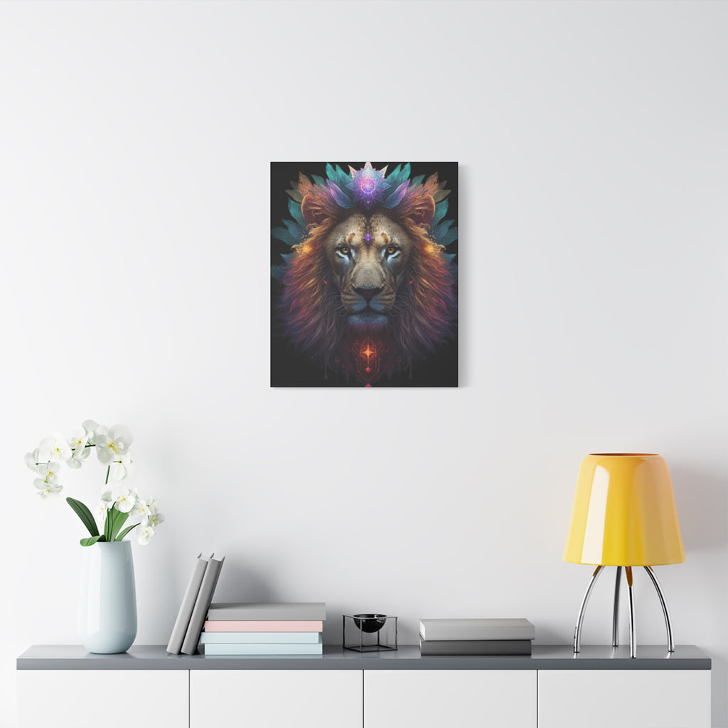 Canvas Art Lion Lightcode Activations