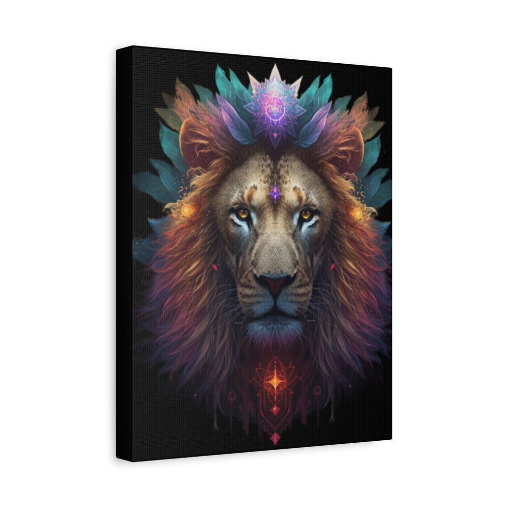 Canvas Art Lion Lightcode Activations