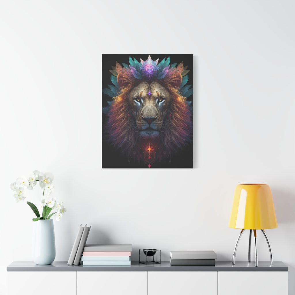 Canvas Art Lion Lightcode Activations