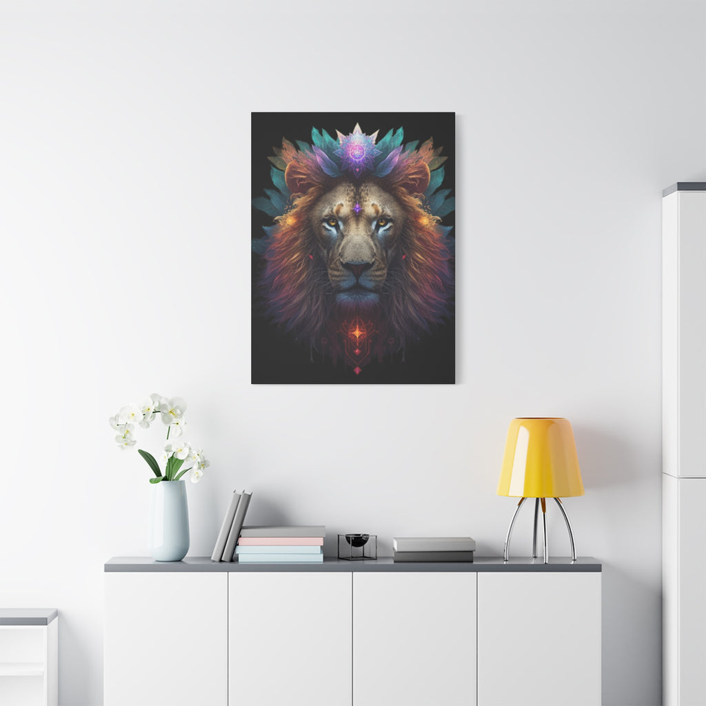 Canvas Art Lion Lightcode Activations
