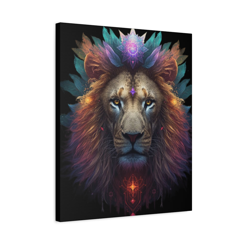 Canvas Art Lion Lightcode Activations