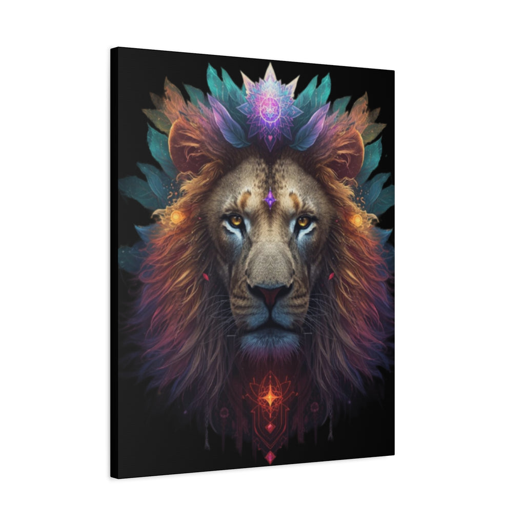 Canvas Art Lion Lightcode Activations