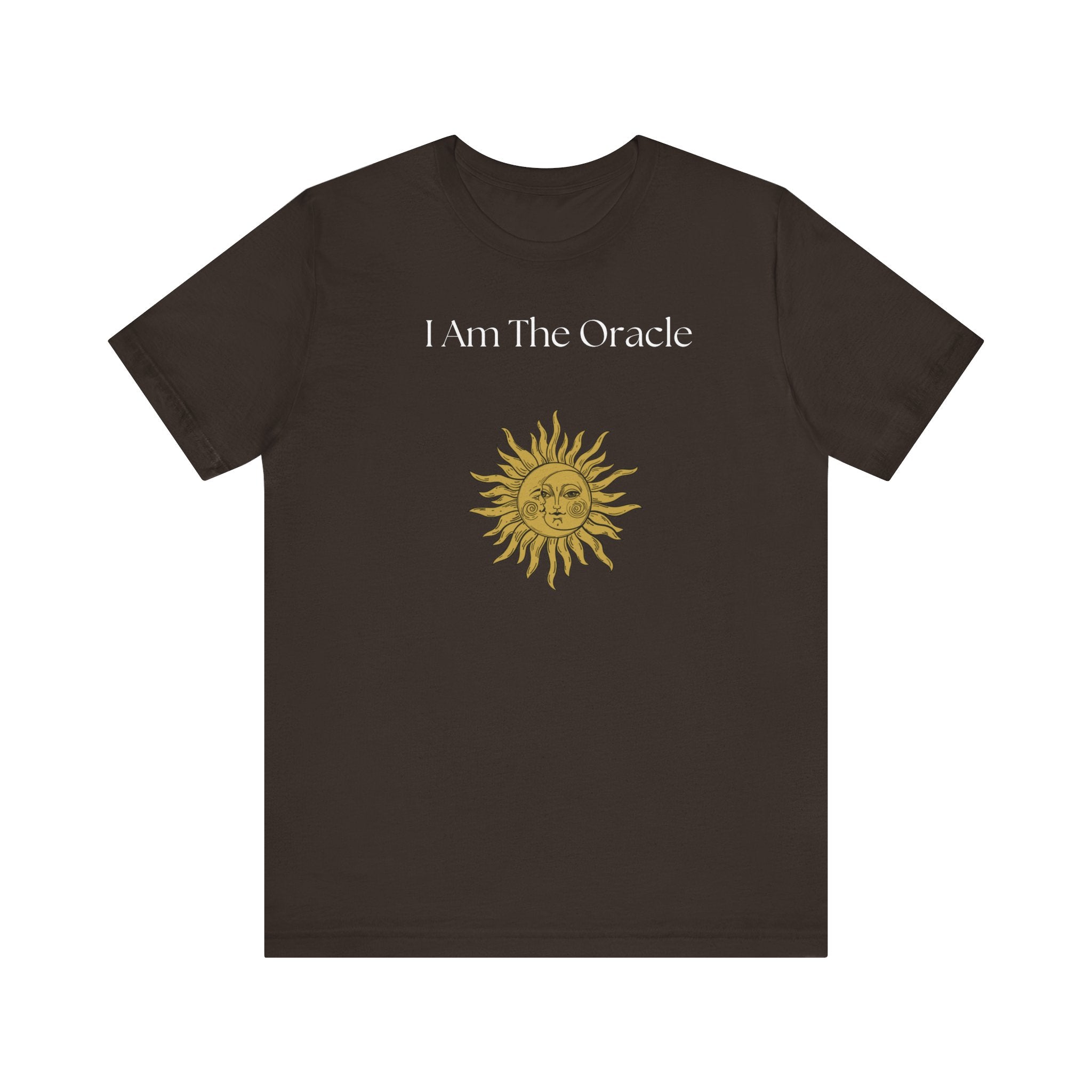 I Am The Oracle Sun Moon Graphic Tee