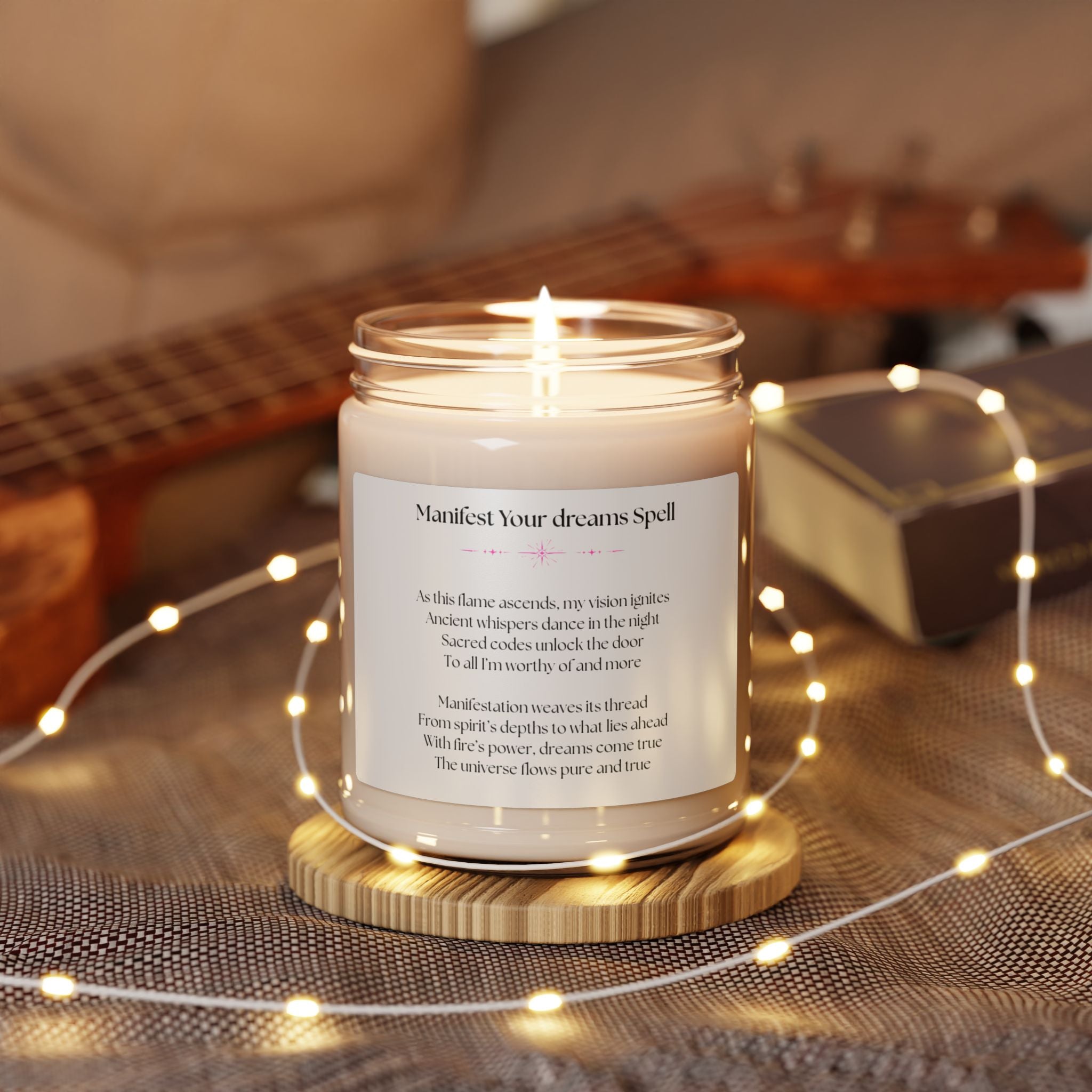 Manifestation Scented Candle | Relaxing Soy Candle | Sacred Rebellion