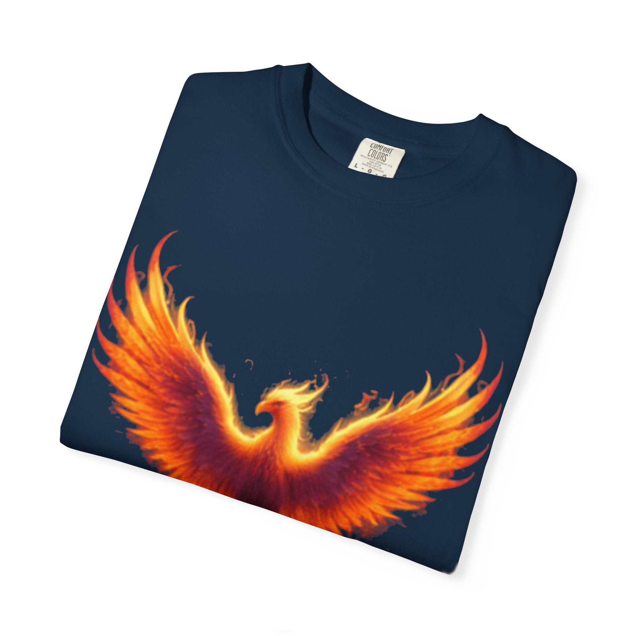 Phoenix Graphic T-Shirt — "Sacred Rebellion" Flame Design