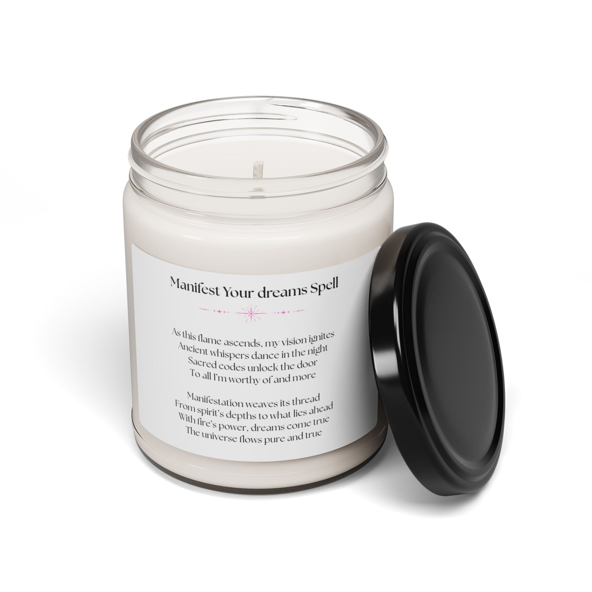 Manifestation Scented Candle | Relaxing Soy Candle | Sacred Rebellion