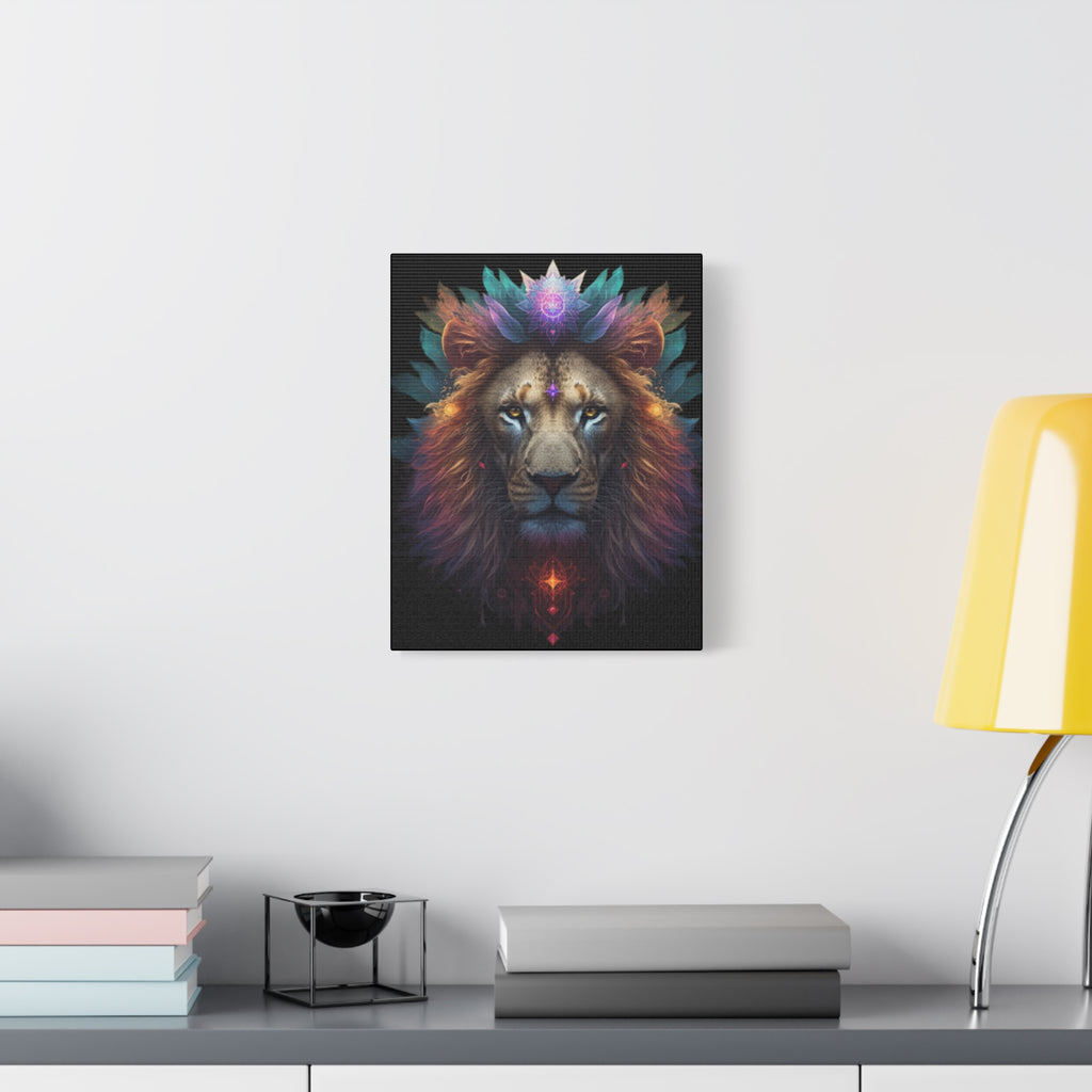 Canvas Art Lion Lightcode Activations