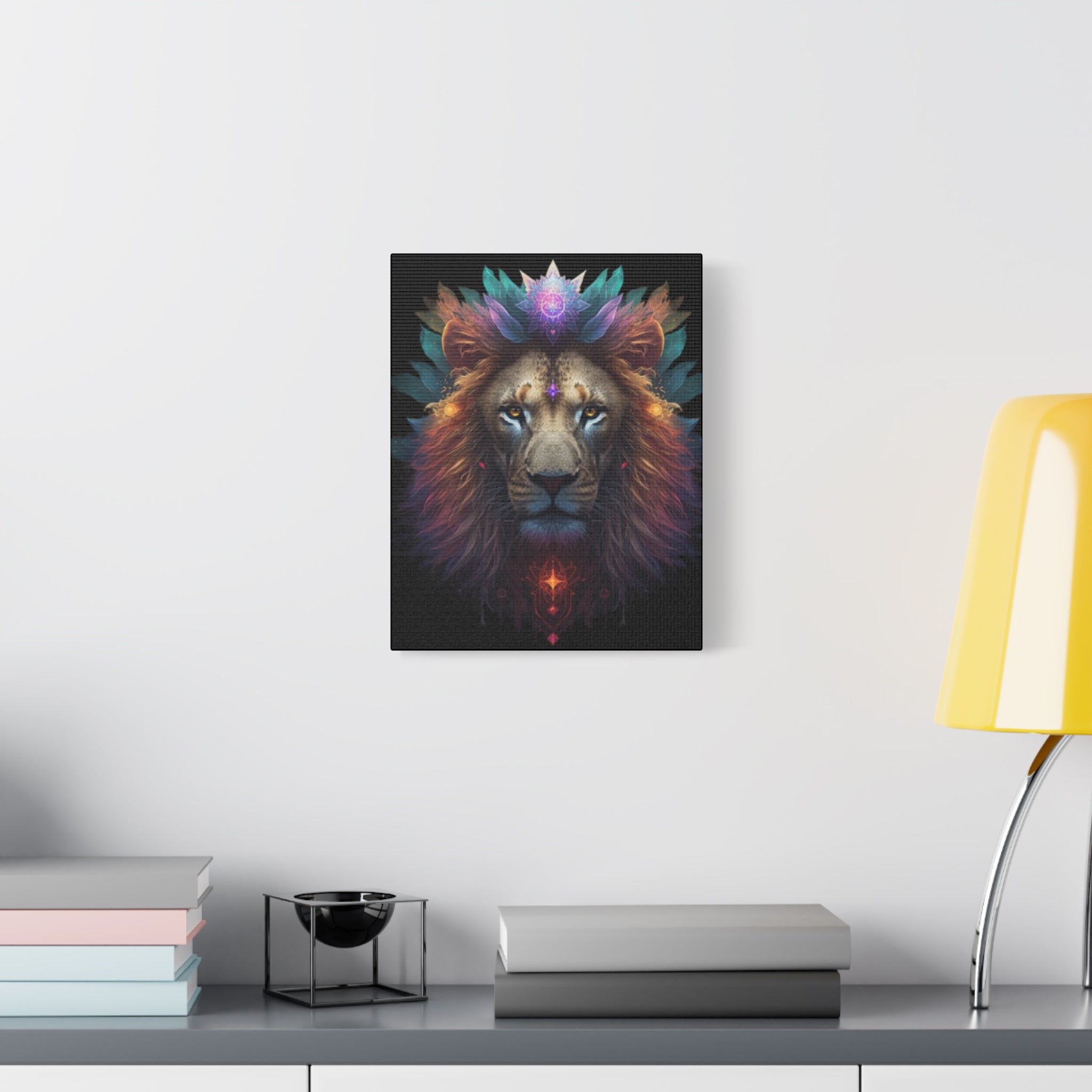 Canvas Art Lion Lightcode Activations