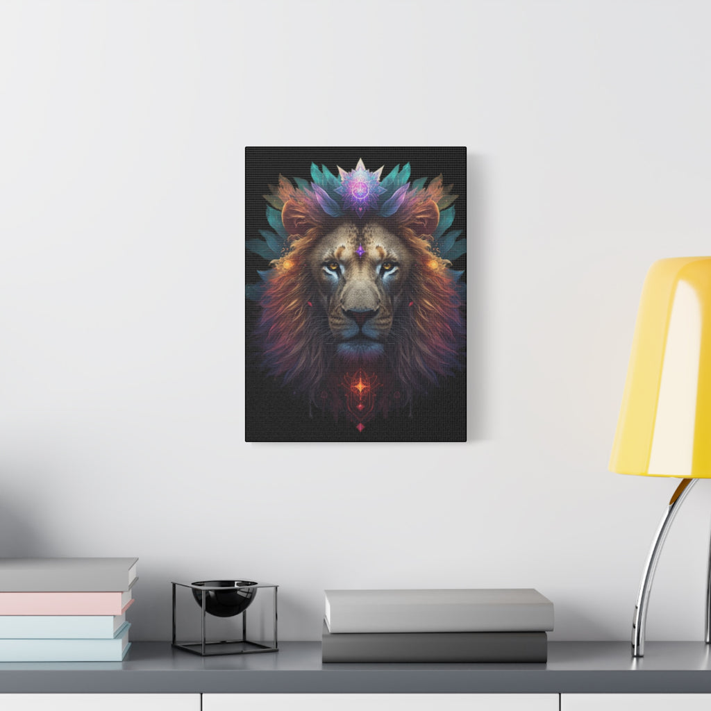 Canvas Art Lion Lightcode Activations