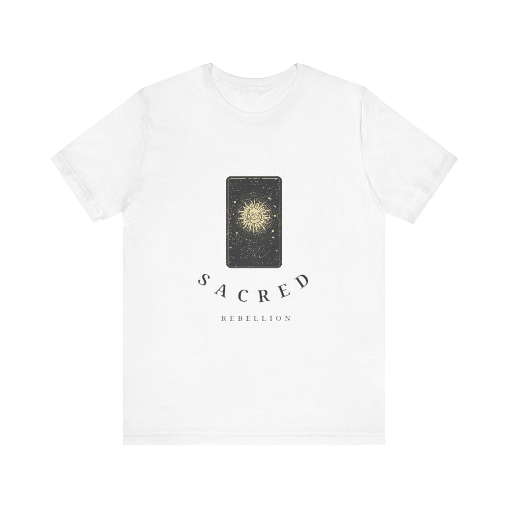 Sacred Rebellion Short Sleeve Tee | Spiritual Apparel |  Unisex T-Shirt