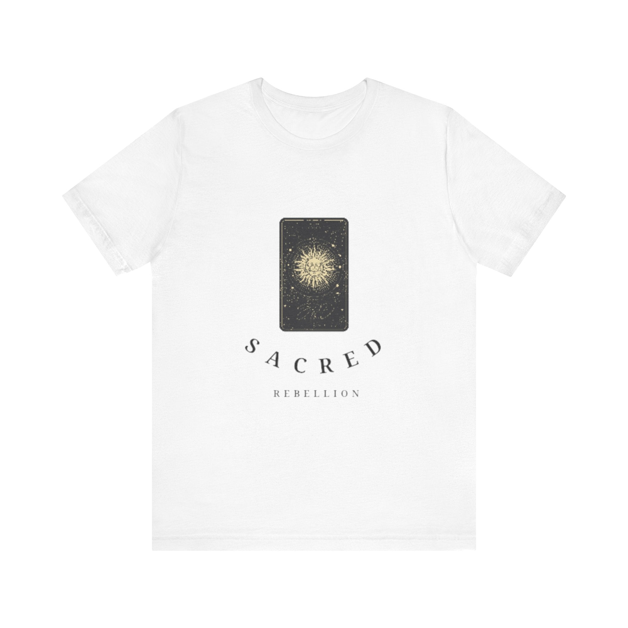 Sacred Rebellion Short Sleeve Tee | Spiritual Apparel |  Unisex T-Shirt