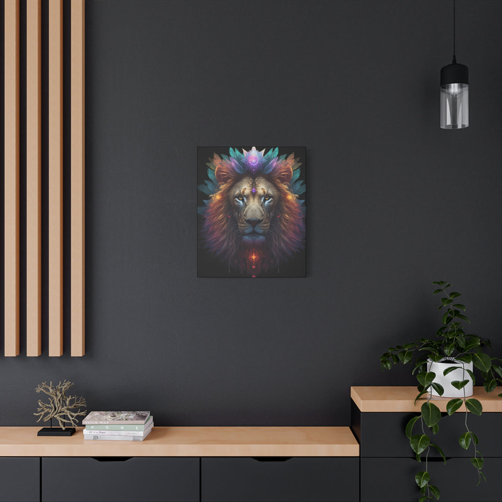 Canvas Art Lion Lightcode Activations