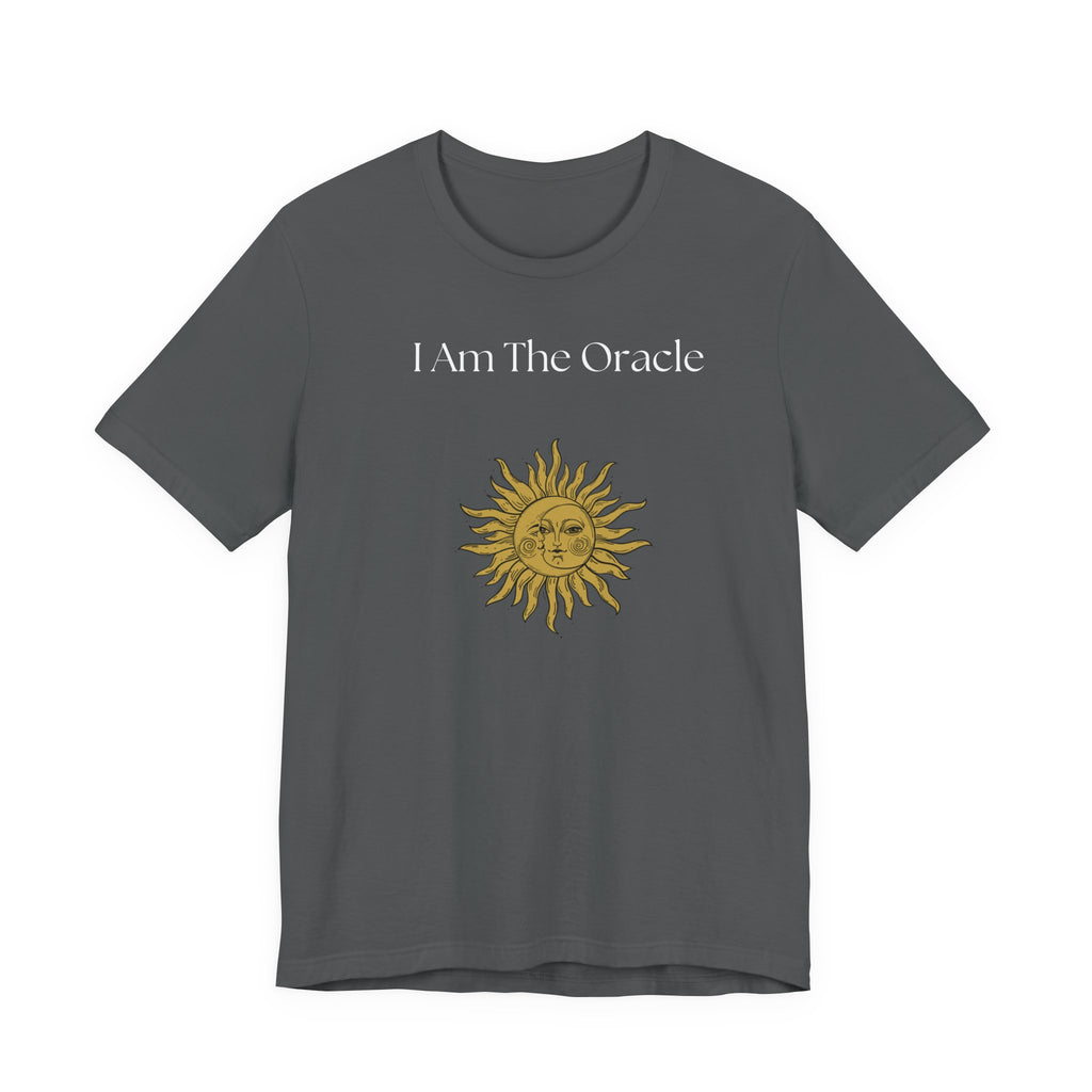 I Am The Oracle Sun Moon Graphic Tee