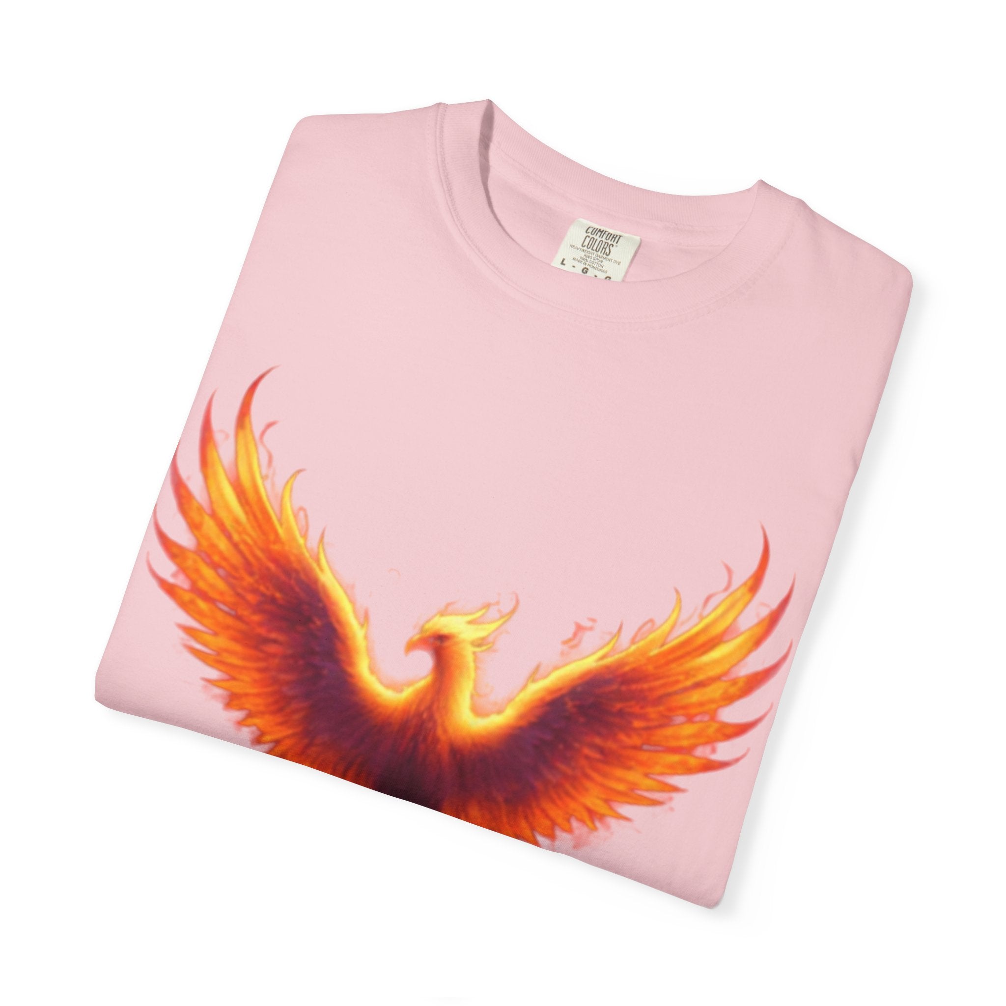 Phoenix Graphic T-Shirt — "Sacred Rebellion" Flame Design