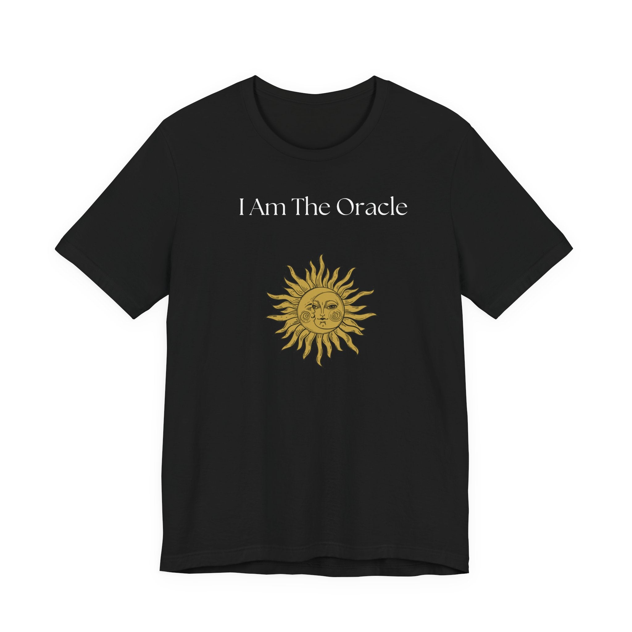 I Am The Oracle Sun Moon Graphic Tee