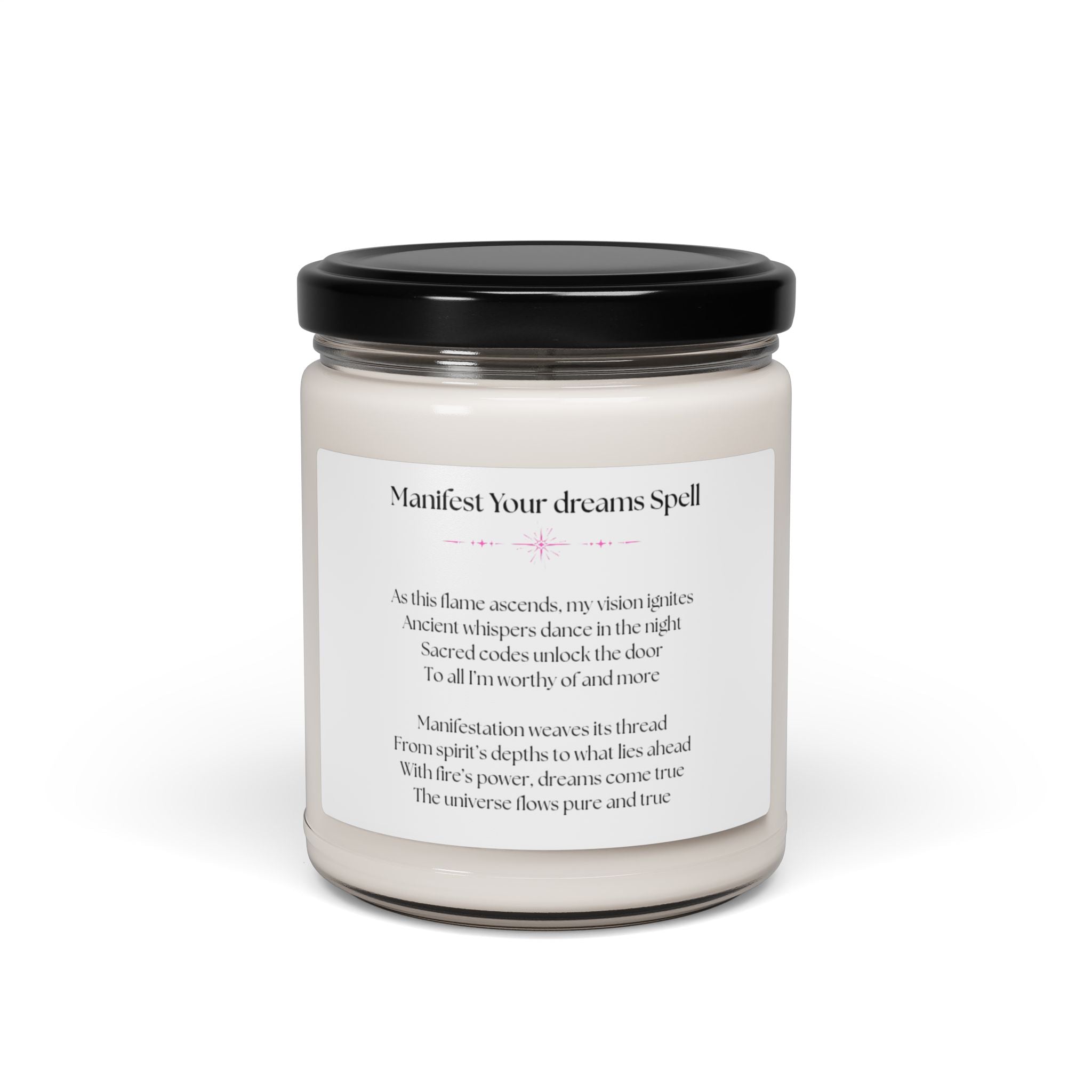 Manifestation Scented Candle | Relaxing Soy Candle | Sacred Rebellion