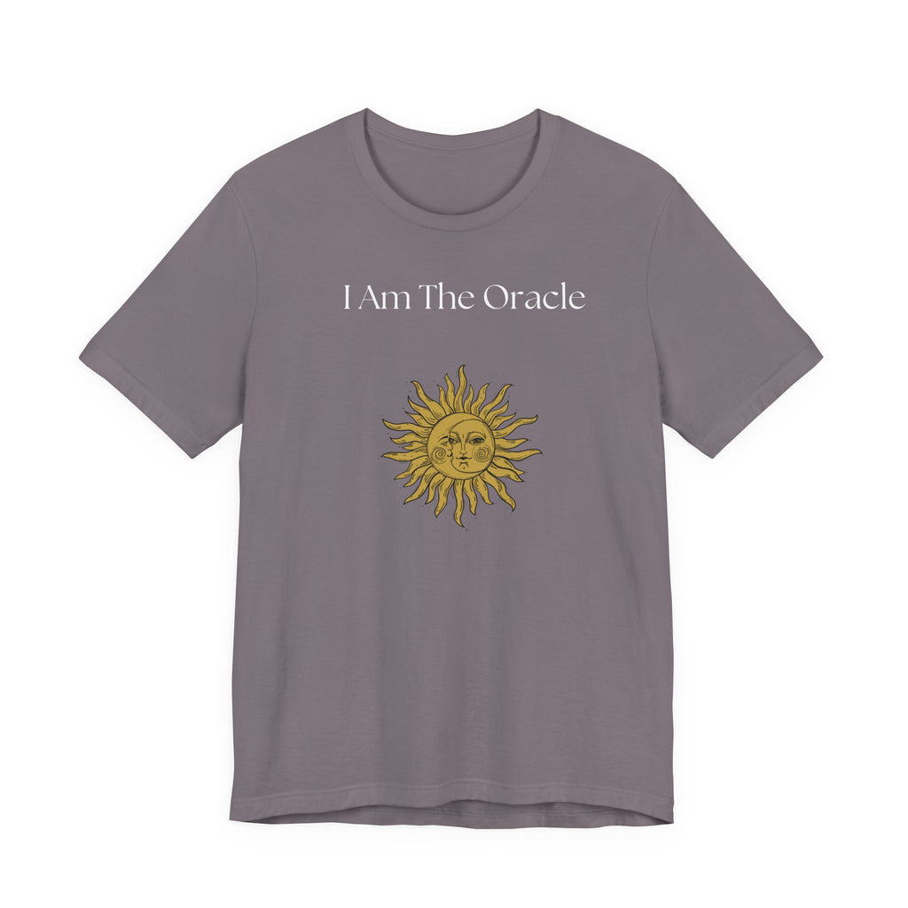 I Am The Oracle Sun Moon Graphic Tee