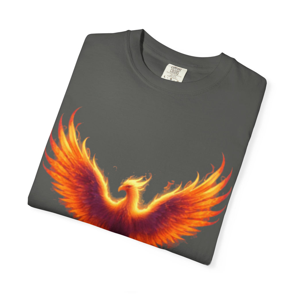 Phoenix Graphic T-Shirt — "Sacred Rebellion" Flame Design
