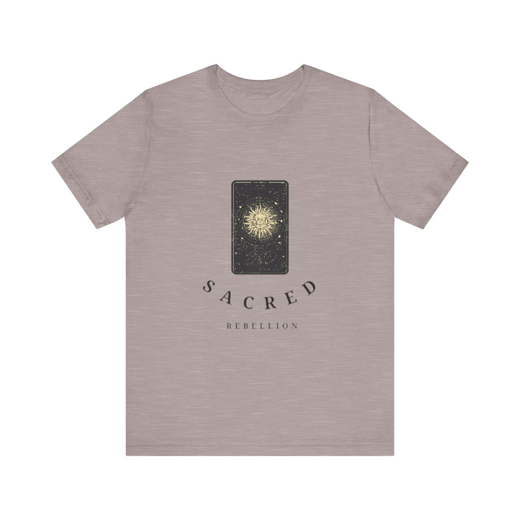 Sacred Rebellion Short Sleeve Tee | Spiritual Apparel |  Unisex T-Shirt
