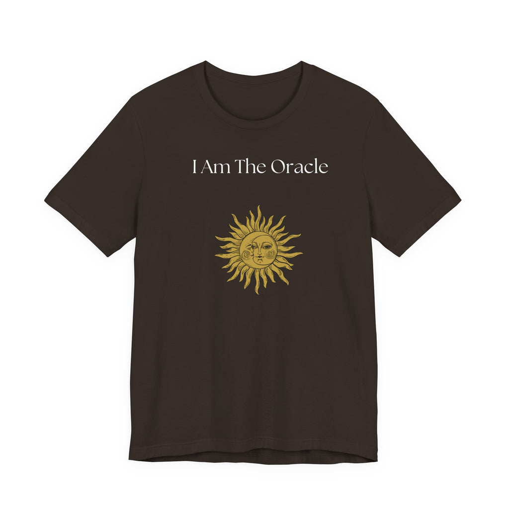 I Am The Oracle Sun Moon Graphic Tee