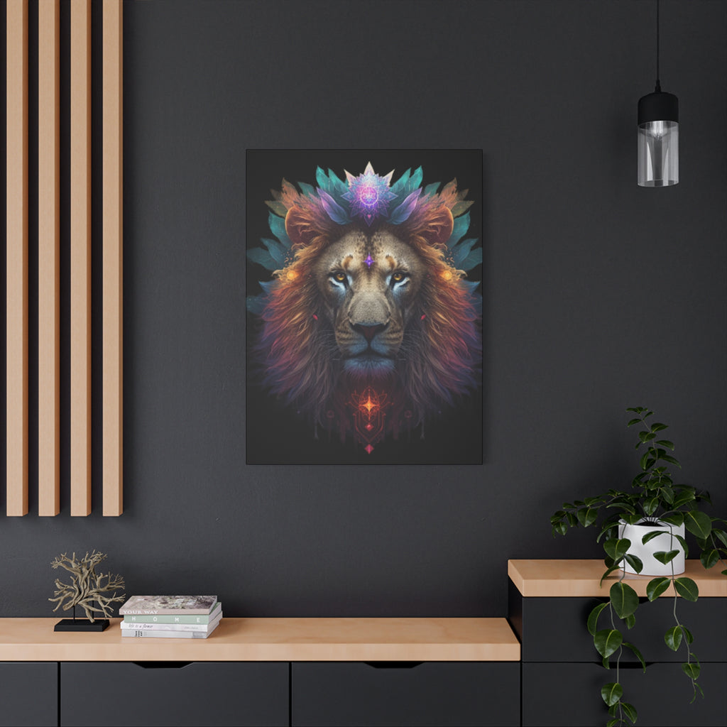 Canvas Art Lion Lightcode Activations