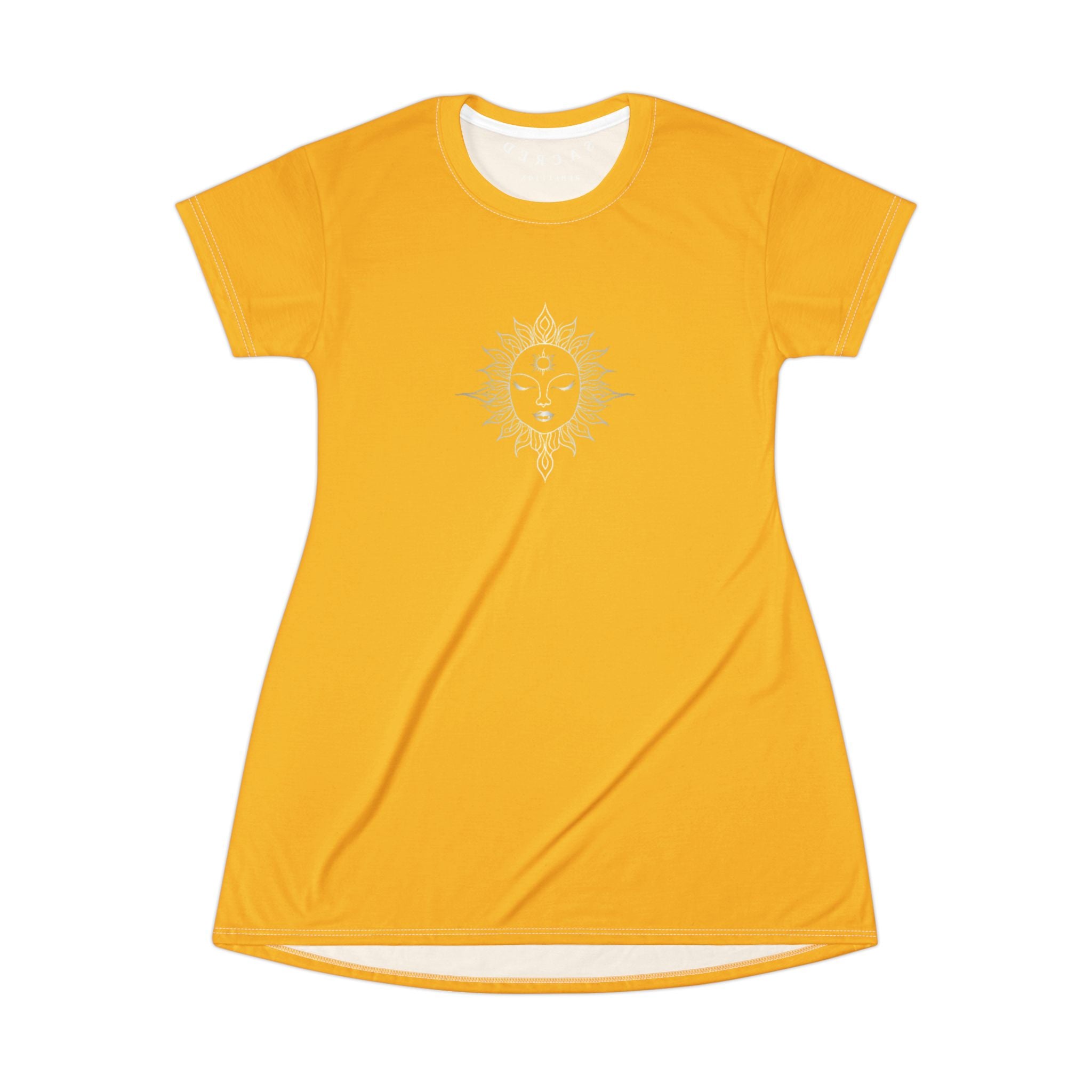 Sunshine Spirit T-Shirt Dress | Summer Spiritual Dress | Sacred Rebellion