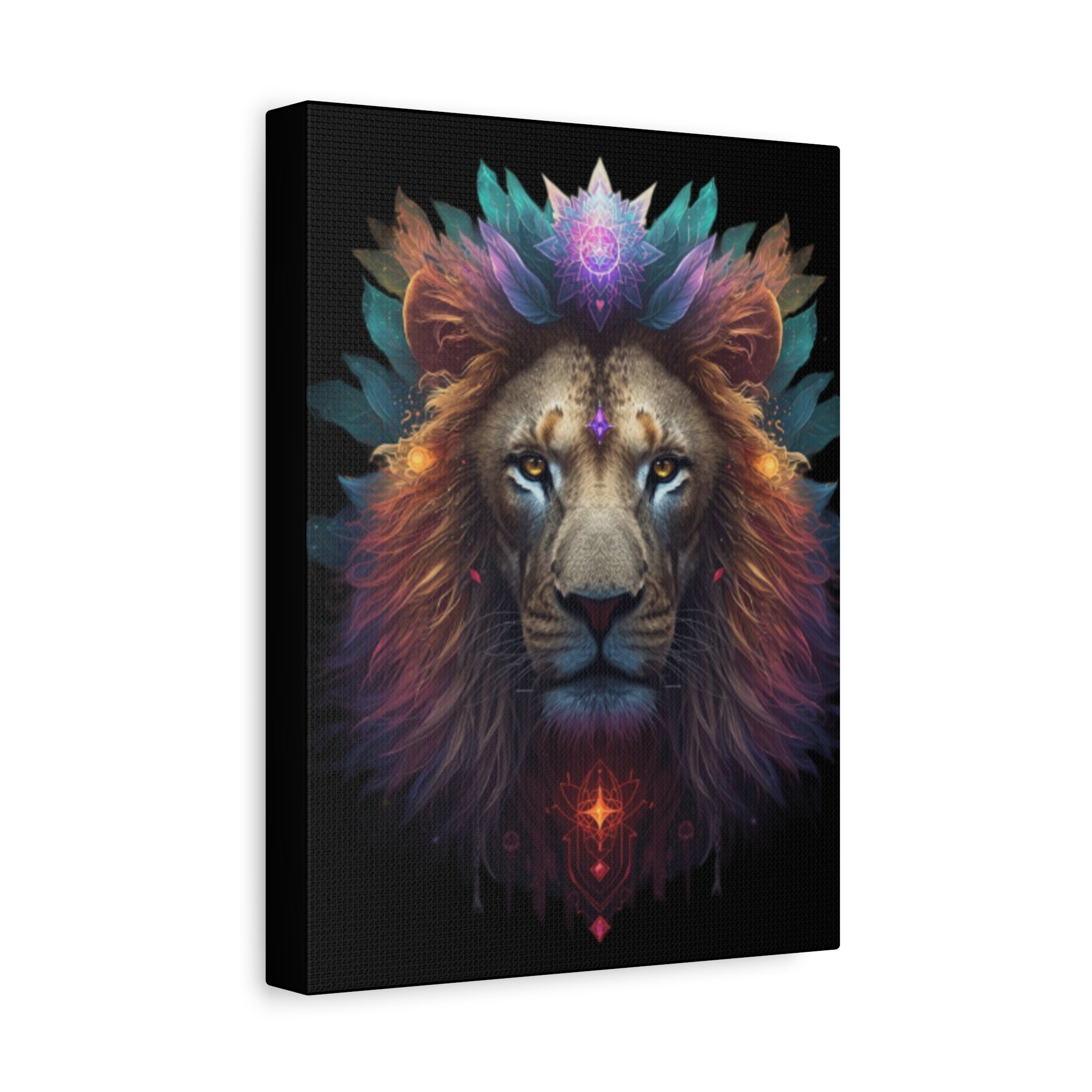 Canvas Art Lion Lightcode Activations