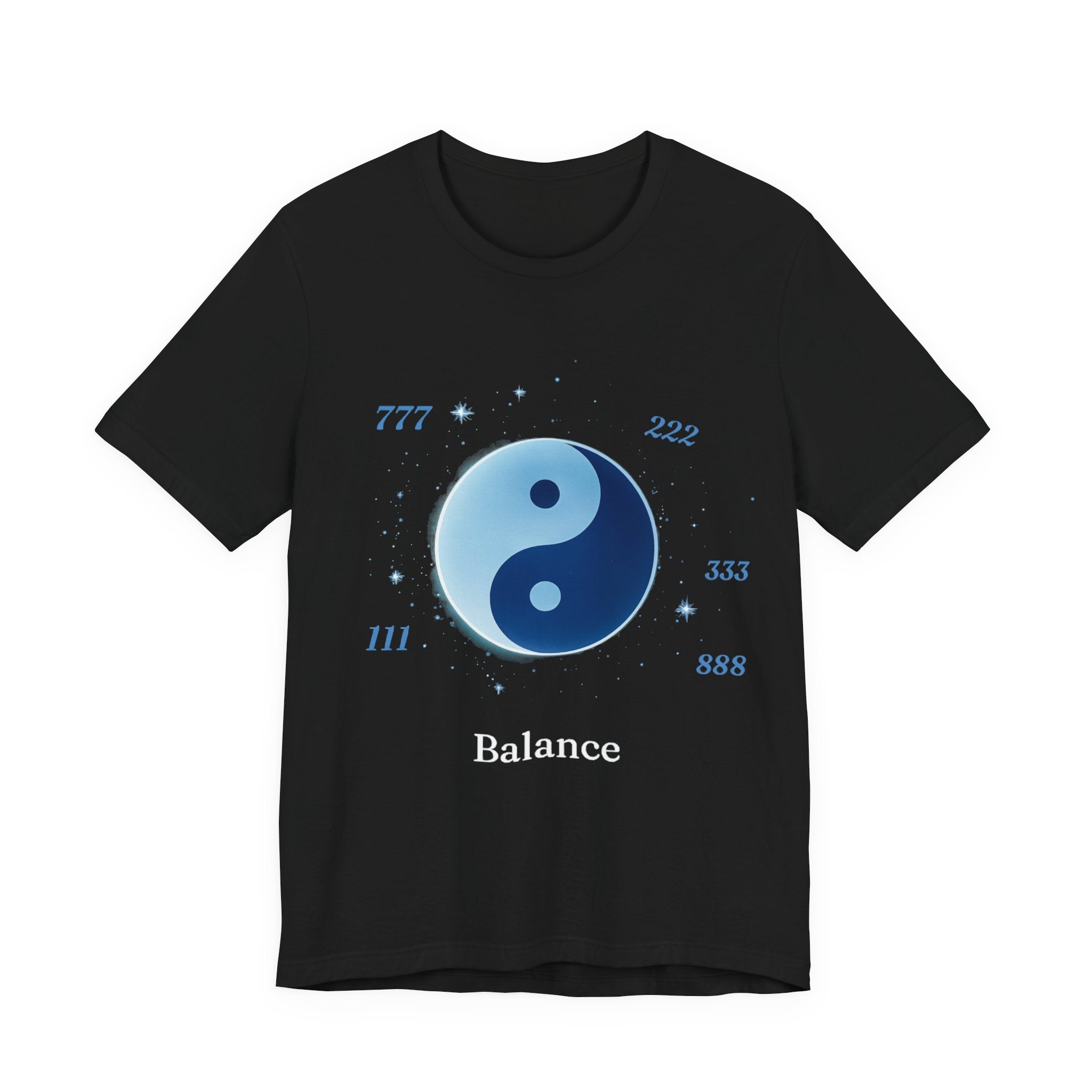 Yin Yang Spiritual Tee — Angel Numbers for Protection, Abundance & Guidance