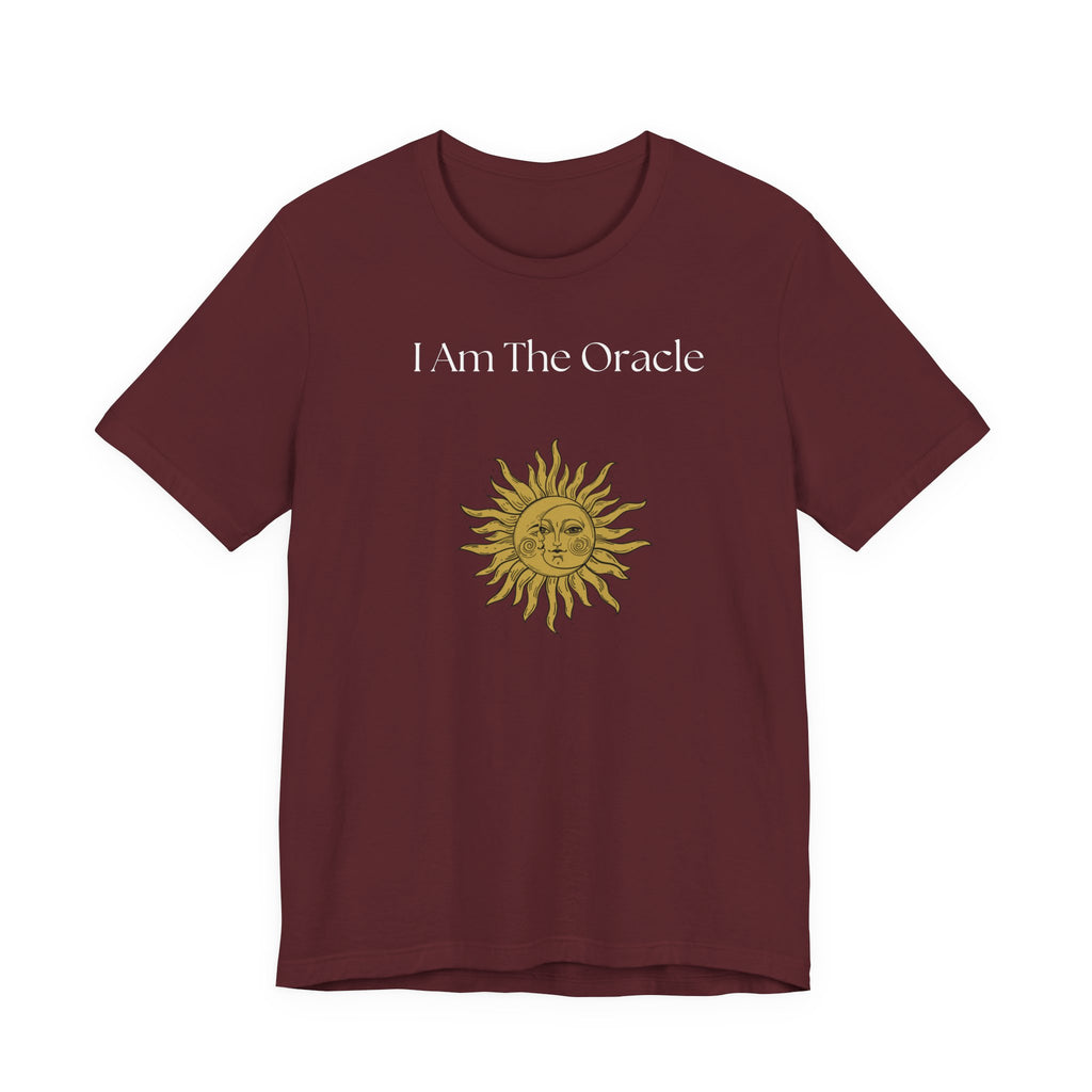 I Am The Oracle Sun Moon Graphic Tee
