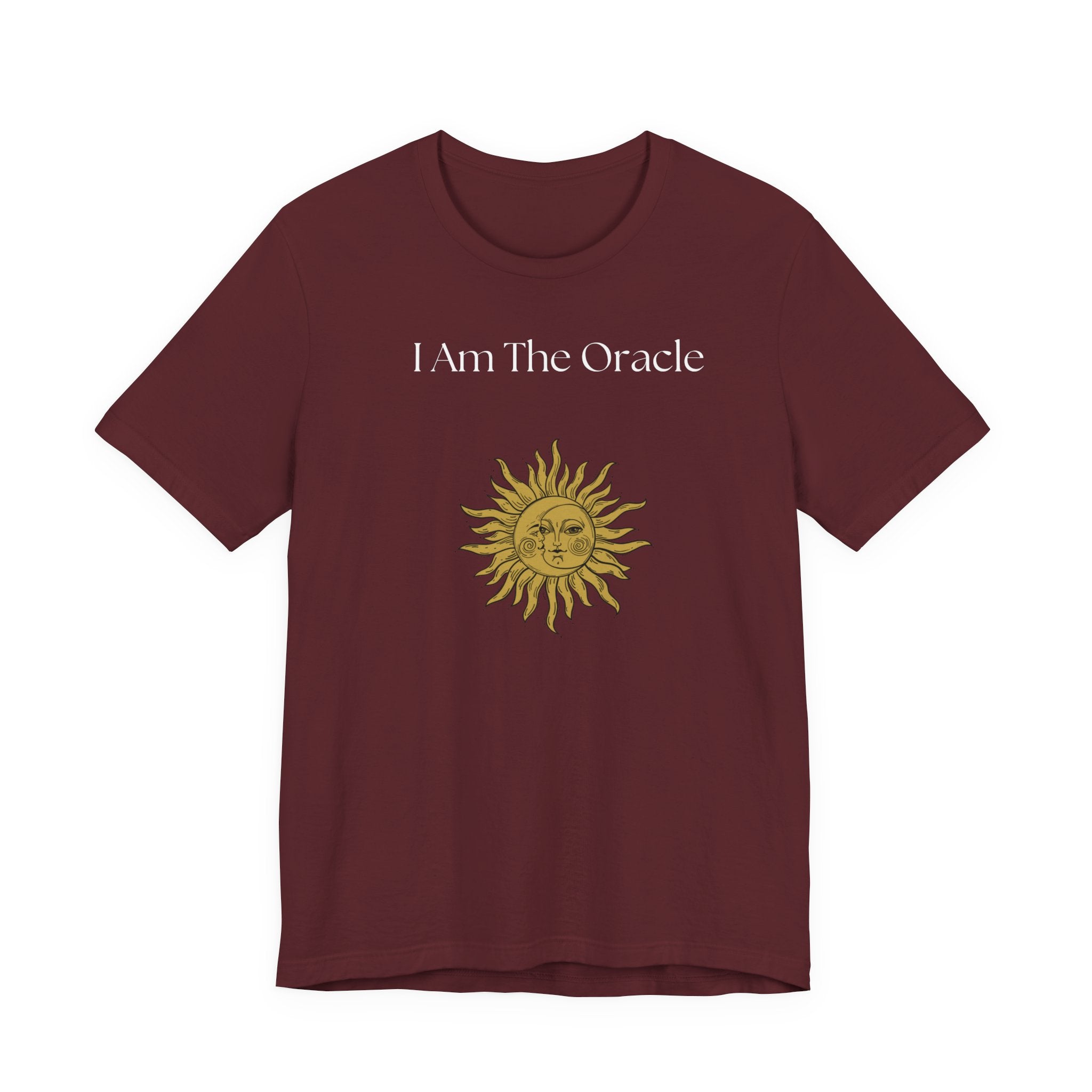 I Am The Oracle Sun Moon Graphic Tee