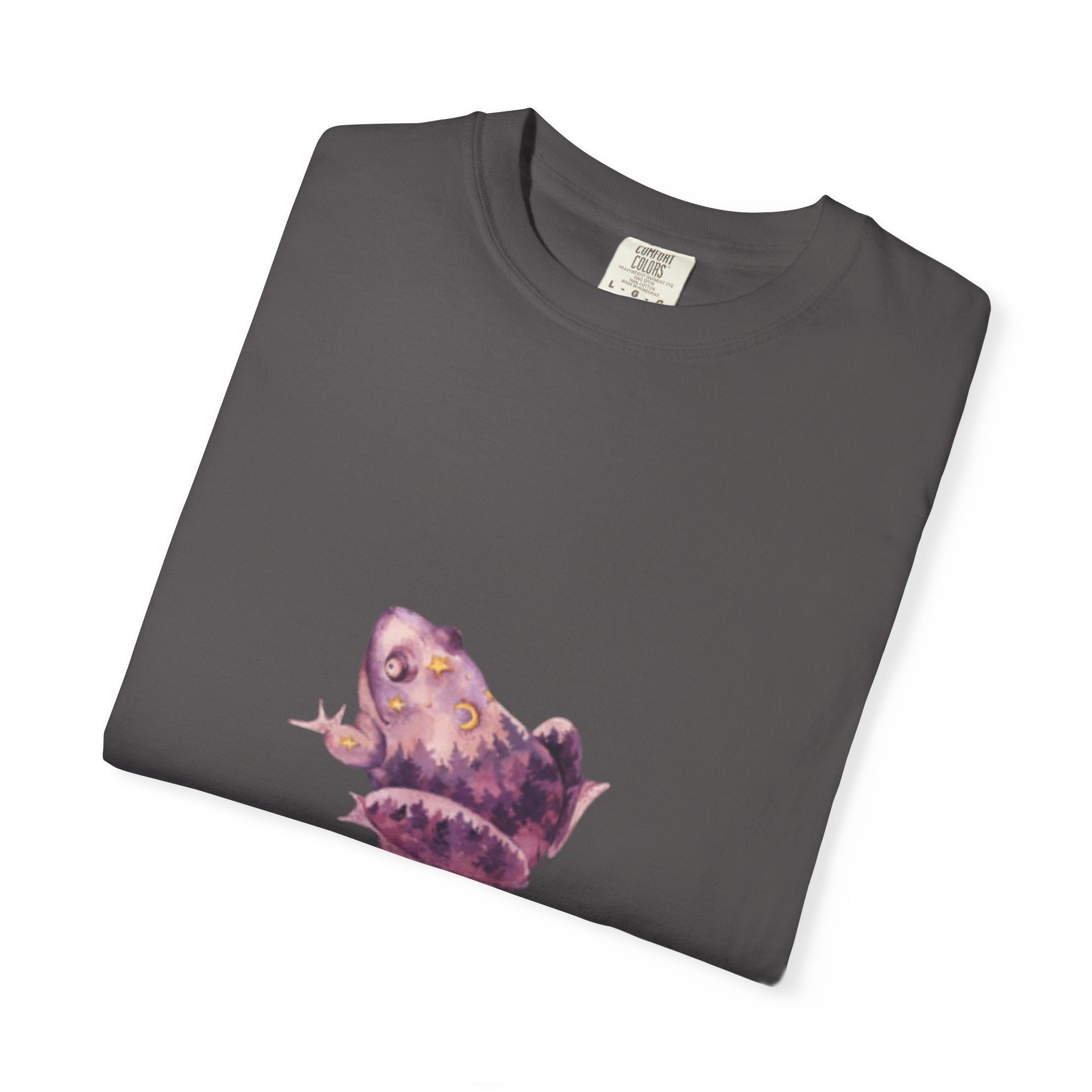 Sacred Rebellion Garment-Dyed Tee | Artistic Eco-Friendly Shirt