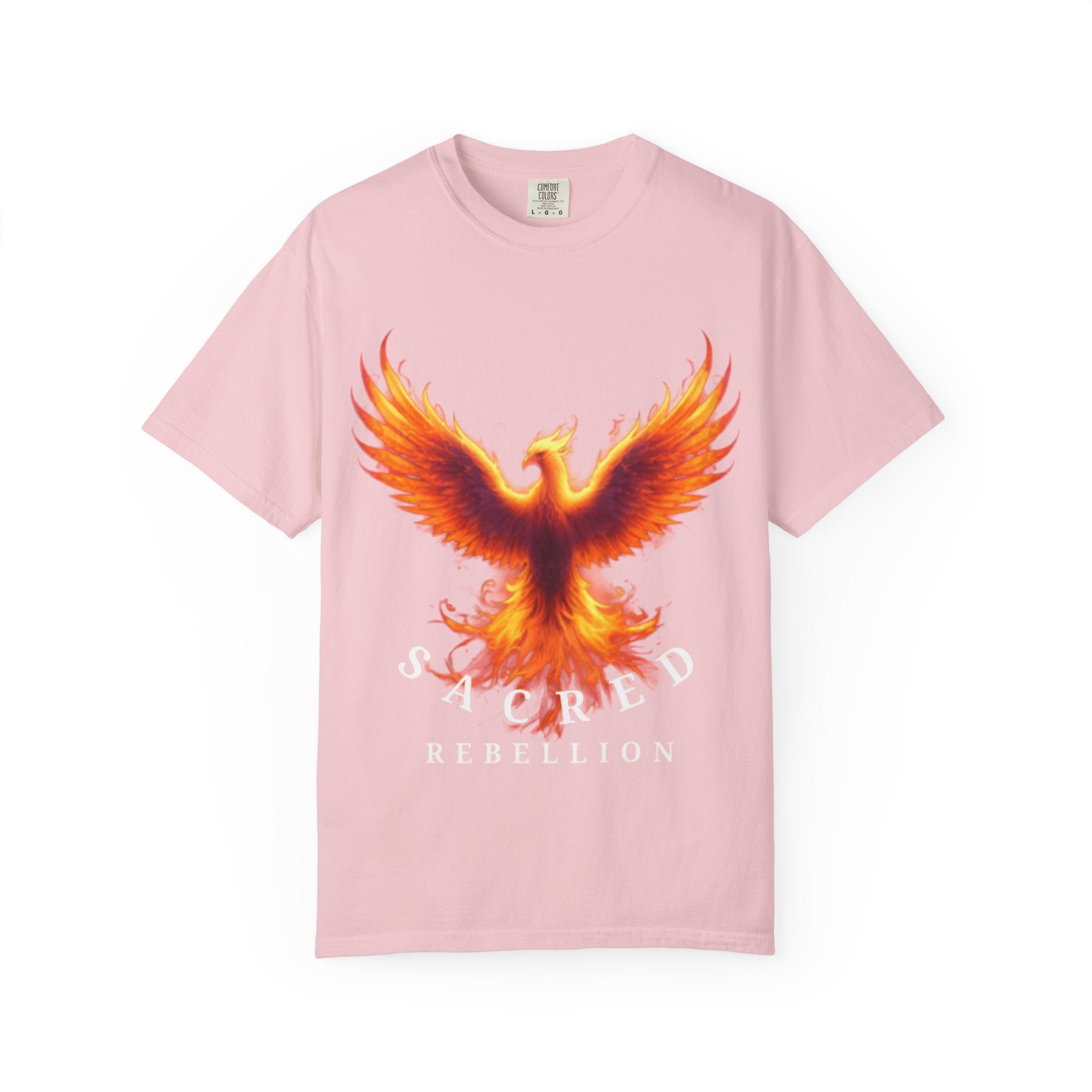 Phoenix Graphic T-Shirt — "Sacred Rebellion" Flame Design
