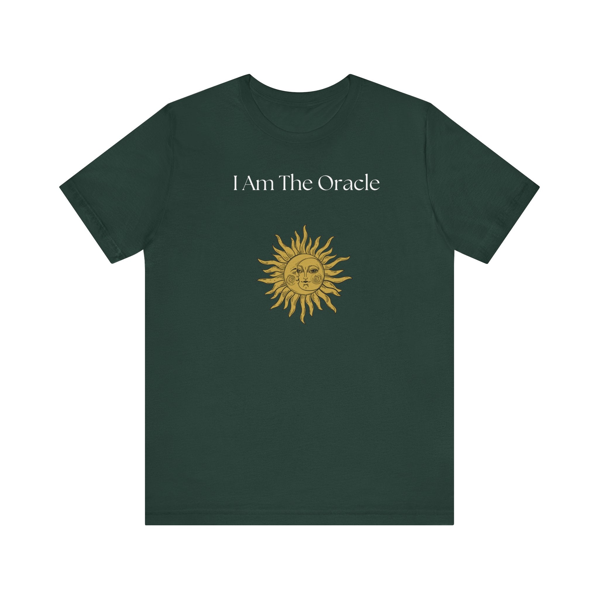 I Am The Oracle Sun Moon Graphic Tee
