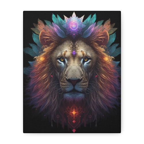 Canvas Art Lion Lightcode Activations
